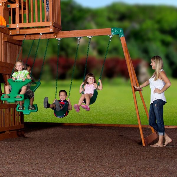 Skyfort II All Cedar Swing Set 1262CDR (3 boxes) Supply - Image 2