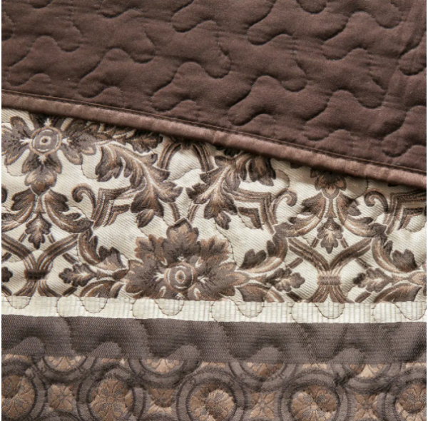 Madison Park Dartmouth Red 5-piece Jacquard Bedspread Set MRM324 For Sale - Image 3