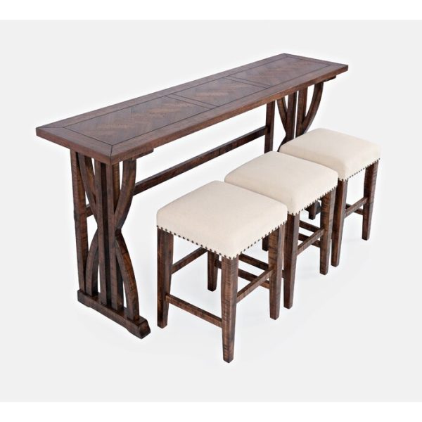 Oak Maone 4 Piece Counter Height Dining Set (253MM) For Discount