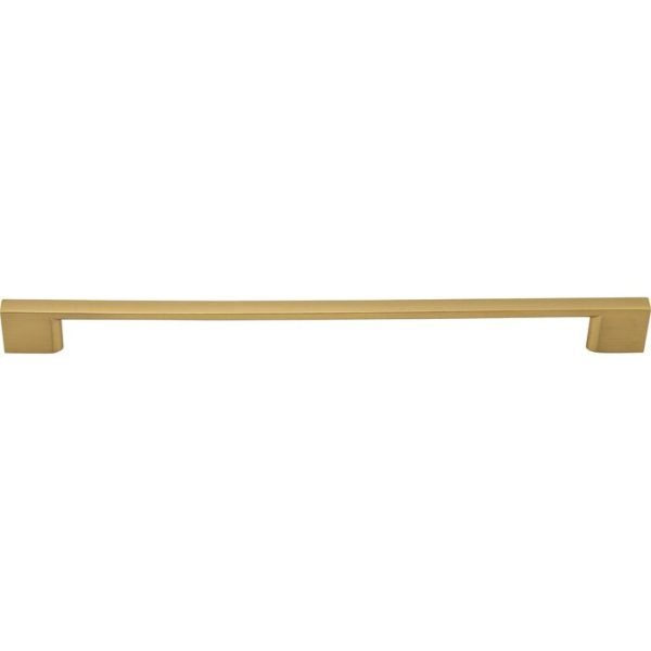 Champagne Bronze Soft Square Center to Center Bar Pull (Set of 4) Online Sale - Image 2