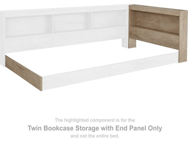 Twin Bookcase Storage with End Panel Online Hot Sale - Image 2