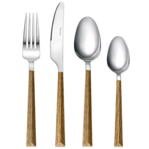 Stainless Steel Flatware Set - Service for 4, Set of 2 Sale - Image 2
